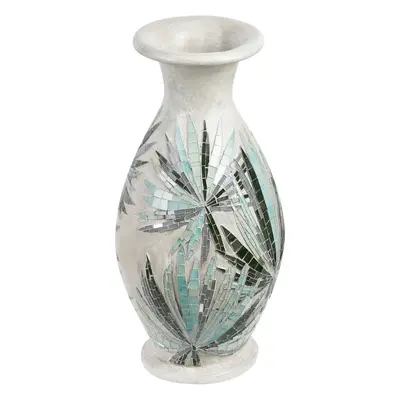 Decorative Vase RAWAS Ceramic cm White