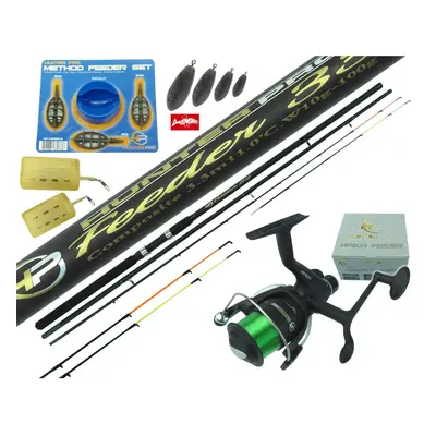 Hunter Pro 11ft Feeder Rod, Reel & Tackle Set