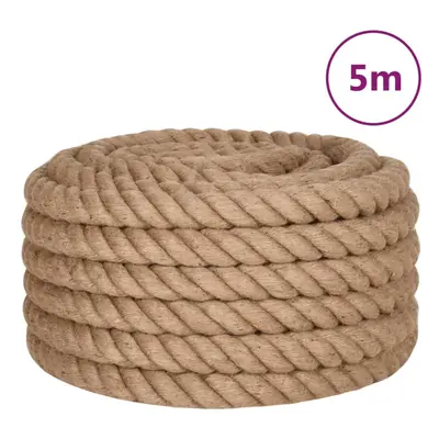 (5 m/ mm) vidaXL Rope 100% Jute Natural Hemp Cord Sisal Rope Multi Purpose Rope Cable