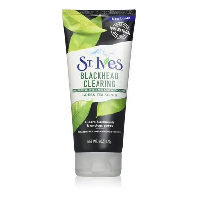 St. Ives Blackhead Clearing Face Scrub Green Tea oz(Pack of 3)