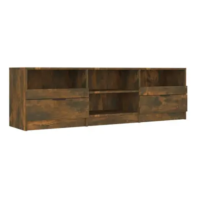 (smoked oak) vidaXL TV Cabinet Engineered Wood Entertainment Centre Furniture Multi Colours