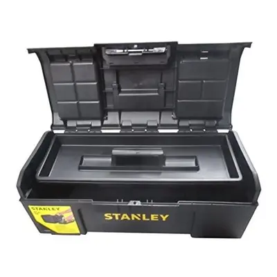 STANLEY Deep Toolbox Storage with Touch Latch, Lid Organisers for Small Parts, Inch, 1-79-218