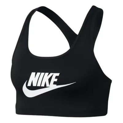 (M) Nike Swoosh Logo Black Training Sports Bra