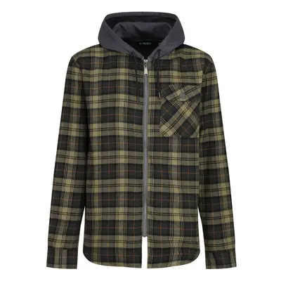 (S, Dark Khaki) Regatta Mens Tactical Siege Checked Jacket