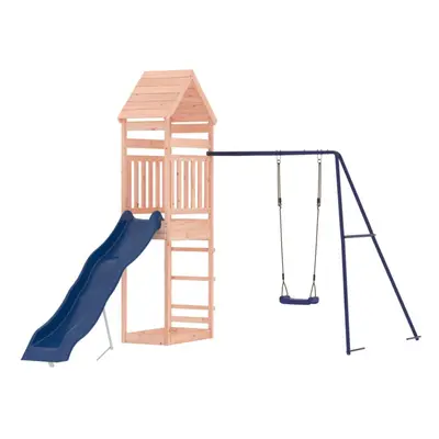 (solid douglas wood) vidaXL Outdoor Playset Playhouse Play Tower Playground Set Solid Wood Dougl