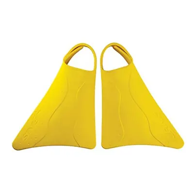 FINIS Kids Fishtail Fins, Yellow, US Junior