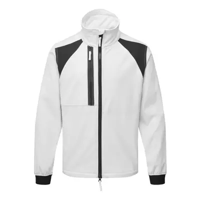 (XXL, White) Portwest Mens Layer Soft Shell Jacket