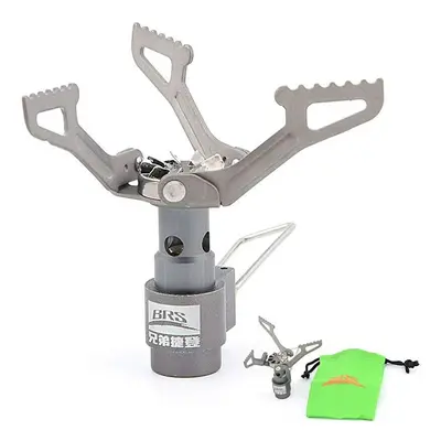 BRS Mini Gas Stove Portable Ultra-Light Titanium Alloy Cooking Stove Camping Burner Outdoor Picn