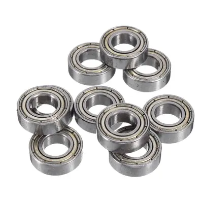 100Pcs 16mmx8mmx5mm Steel Shielded Deep Groove Ball Bearing