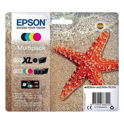 Epson Cartouche jet d'encre Epson 603XL - Noir /Couleur STD