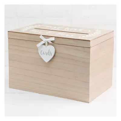 Love Story MDF Card Box Best Wishes For The Mr & Mrs 32cm