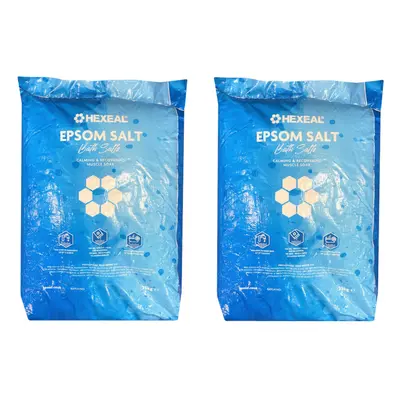 Hexeal Epsom Salt 50kg â x 25kg Bags of Food Grade Magnesium Sulphate