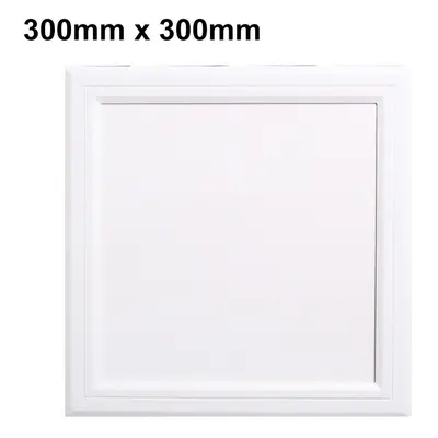 (300x300mm) ABS Wall Ceiling Access Panel Sizes White Inspection Plumbing Wiring Door Revision H