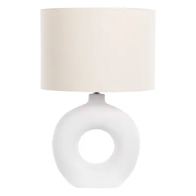 Table Lamp VENTA Ceramic White