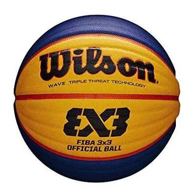 Unisex-Adult FIBA 3X3 Game Basketball, Orange, Intermed