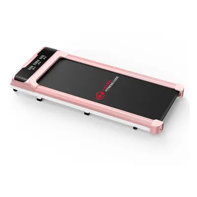 (Pink Without Handrail) Q2 Pro Under Desk Treadmill with Large LED Display