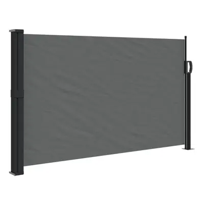 vidaXL Retractable Side Awning Outdoor Privacy Screen Anthracite 120x300 cm