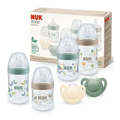 for Nature Perfect Start Baby Bottle & Dummy Set, Months, 100% Natural Raw Materials, x Bottles 