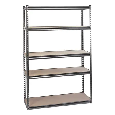 Heavy-Duty Steel Shelving Unit, Shelves, L1220 x W610 x H1830mm