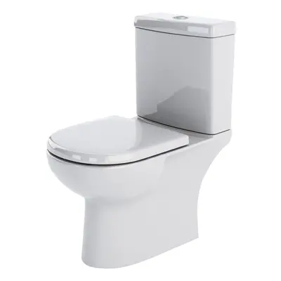 Close Coupled Toilet Pan & Cistern - 825mm x 395mm x 670mm