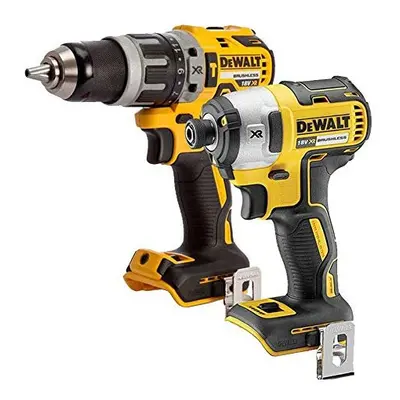 Dewalt 18V LXT Cordless Brushless Impact Driver DCF887N & Combi Drill DCD796N Body Only Twin Pac