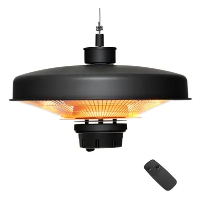 2000W Outdoor Ceiling Heater Hanging Patio Heater W/Remote Control