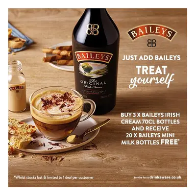 3 x Baileys & Milk Bottle Bundle (70cl)