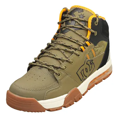 DC Shoes Versatile Hi Wr Mens Skate Trainers in Olive Black - 7.5 UK