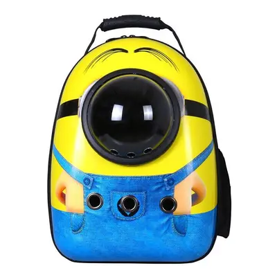 Cat Carrier Bag PC Material Waterproof Breathable Backpack Travel Bag Space Capsule for Pet