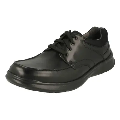 (Black, UK 13) Mens Clarks Casual Shoes Cotrell Edge - G Fit