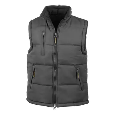 (S, Black) Result Mens Padded Body Warmer