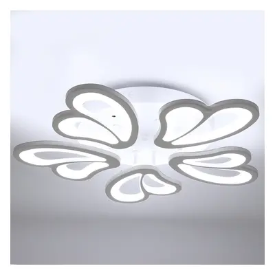 (White Light) Heads Modern Ceiling Lamp+Remote Control AC 110-220V Living Room Bedroom Study Lig