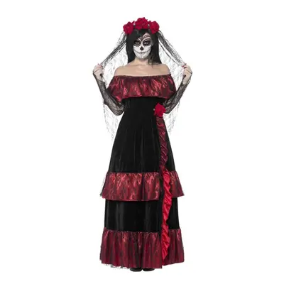 Day of the Dead Bride Costume,Mexican Day of The Dead/Sugar Skulls,UK