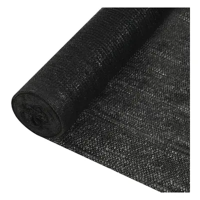 vidaXL Privacy Net Black 2x10 m HDPE g/mÂ² Garden Balcony Screen Windbreak