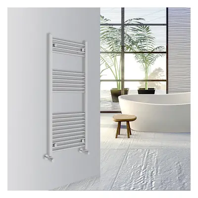 (Chrome, 1200x500mm) Warmehaus Straight Bathroom Heated Towel Rail Warmer Radiator Central Heati