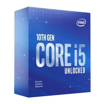 Intel Core I5-10600KF CPU, 1200, 4.1 GHz (4.8 Turbo), 6-Core, 125W, 14nm, 12MB Cache, Overclocka