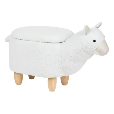 Stool ALPACA White