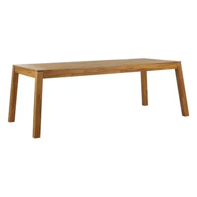 Acacia Garden Dining Table x cm Light Wood LIVORNO