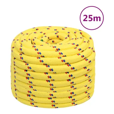 (yellow, mm/ m) Marine Rope Dock Coil Boat Line Polypropylene Rope Multi Sizes Multi Colours