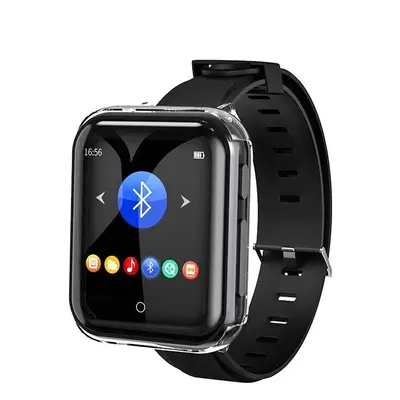 (8GB) bluetooth 5.0 Wearable Mini Sport Smart Watch MP3 Player Pedometer Full Touch Screen Music