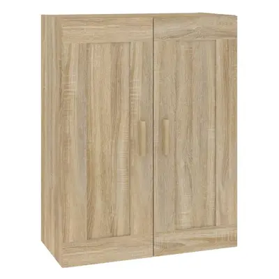 (Sonoma oak) vidaXL Wall Cabinet Hanging Storage Cabinet Wall Cupboard Engineered Wood