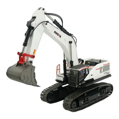 Toys 2.4G 22CH RC Excavator Alloy Vehicles w/ LED Light Sound Machine Toys Models