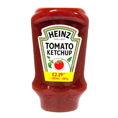 Heinz Ketchup Topdown 460g (Pack of 10)