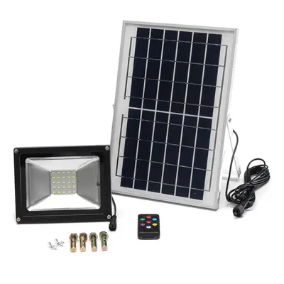 10W LED Solar Light Sensor Flood Spot Lamp Garden Outdoor Security