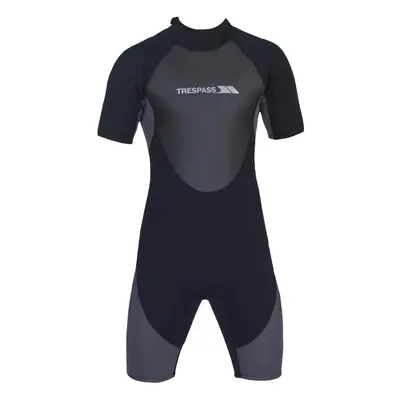 (M, Black) Trespass Scuba Mens Short Wetsuit