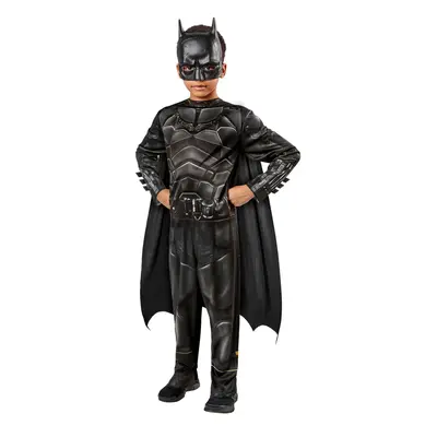 (S, Black/Grey) Batman Childrens/Kids Classic Costume