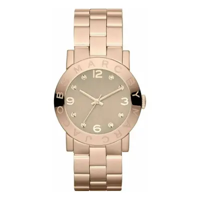 Marc Jacobs Amy Brown Dial Rose Gold Tone Bracelet Ladies Watch MBM3221