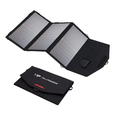 18V 21W Solar Charger Solar Panel Waterproof Foldable Solar Power Bank for 12v Car Battery Mobil