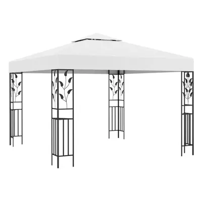 vidaXL Gazebo White g/mÂ² Outdoor Marquee Patio Canopy Shelter Party Tent