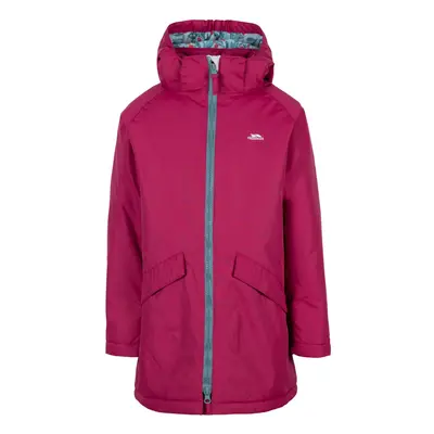 (7-8 Years, Berry) Trespass Girls Observe TP50 Waterproof Jacket